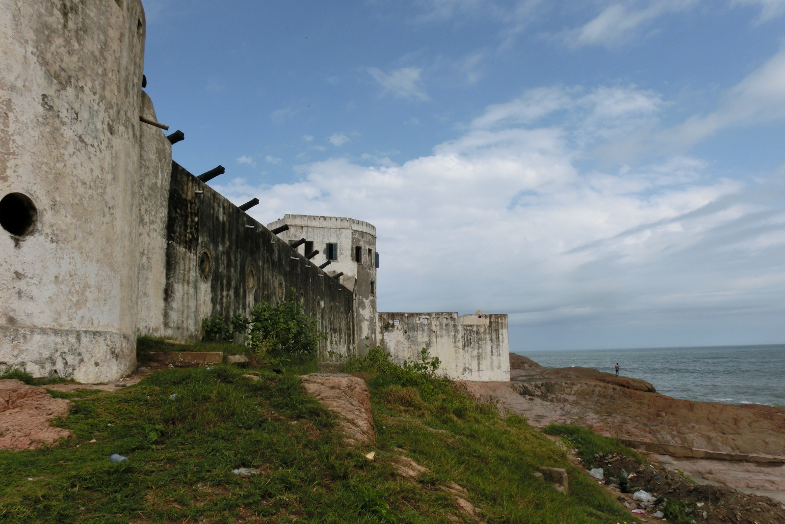 Das Cape Coast Castle erinnert an die Schrecken des Sklavenhandels während der Kolonialzeit.